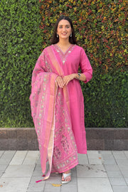 Premium Roman Silk suit