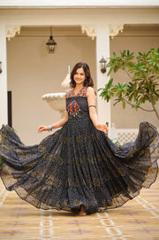 Launching Navratri Special Gamathi Work Gown